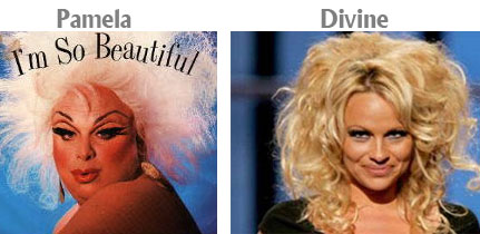 divine and pamela anderson
