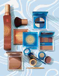 cool blue hot bronze collection