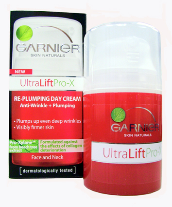 Garnier UltraLift Pro-x Re-plumping day cream: we're liking it