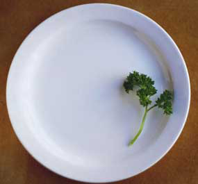 empty plate