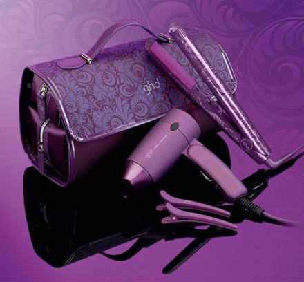 Ghd purple hair clearance straightener