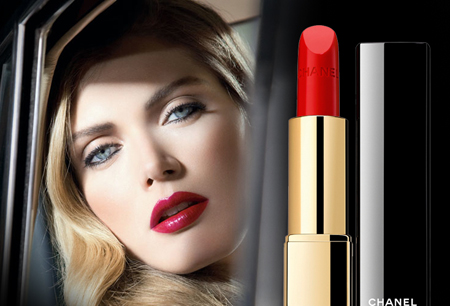 classic red chanel lipstick