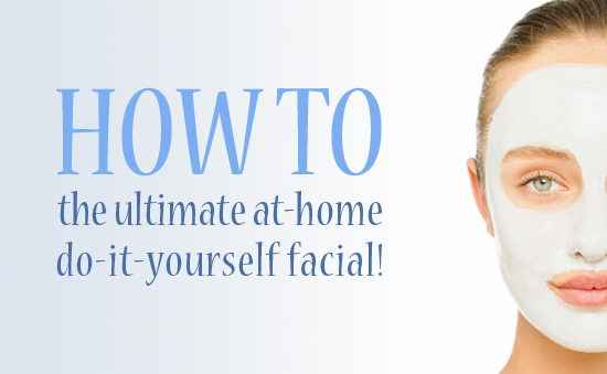 at home facial