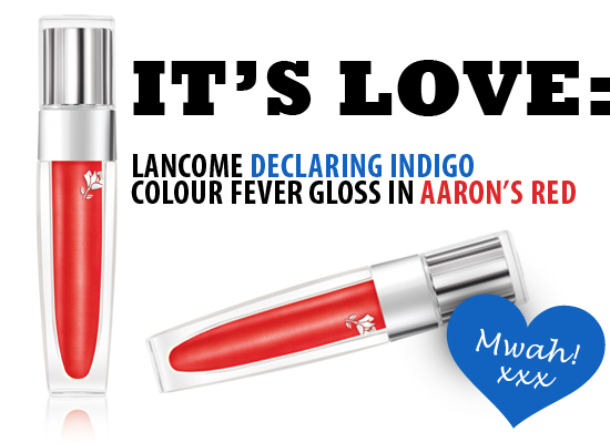 lancome aarons red