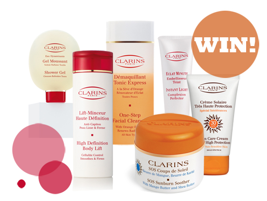win clarins win clarins