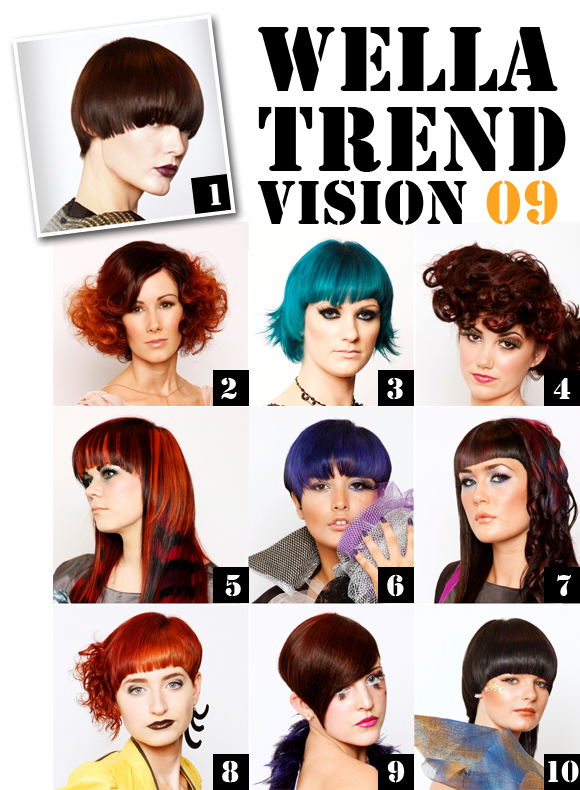 Sneaky Peek: Wella Trend Vision 09 Finalists | Beaut.ie