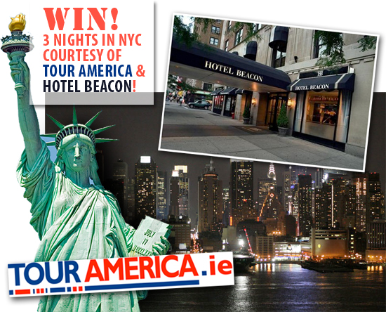 win a fab trip to NYC courtesy of tour america and 