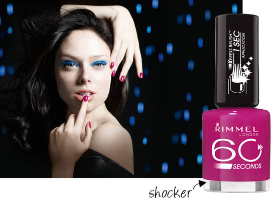 New Shades from Rimmel's 60 Seconds Nail Polish 