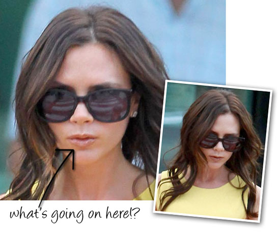 Victoria Beckham Gets New Hair Extensions. Me no likey Beaut.ie