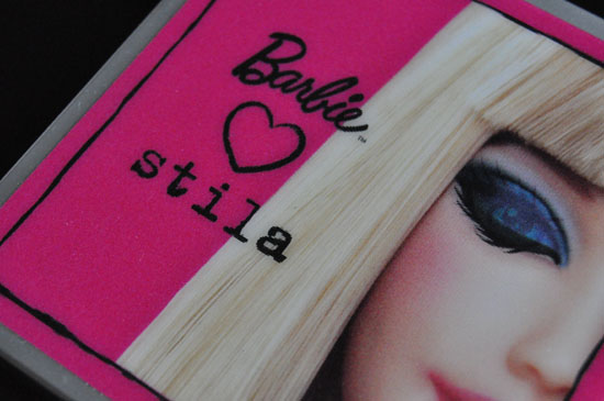 barbie loves stila palette
