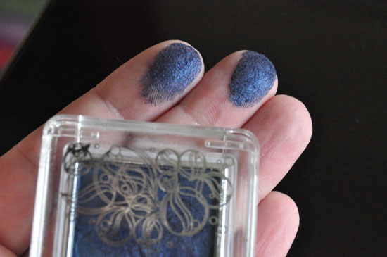 Catrice blue out to sea swatch