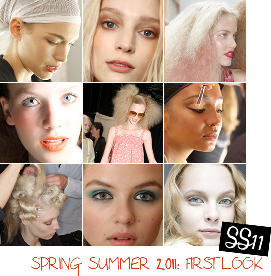 spring summer 2011 beauty trends - first look