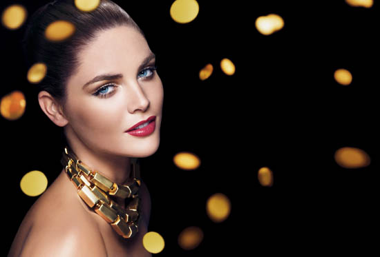 estee lauder christmas look