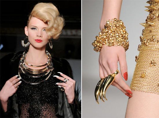 nails at the blonds, new york fashion week