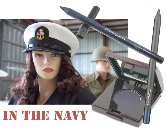 navy eyeliner