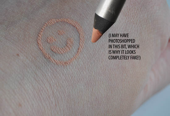 stila kajal eyeliner in topaz apricot nude