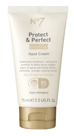 No7 Protect and Perfect Intense Day Handcream with SPF15 