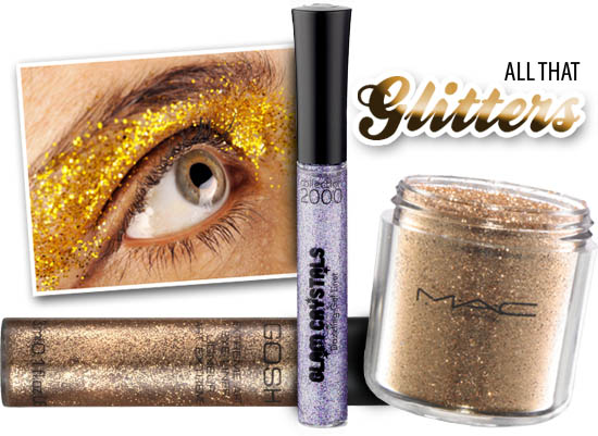 glitter for christmas eyes