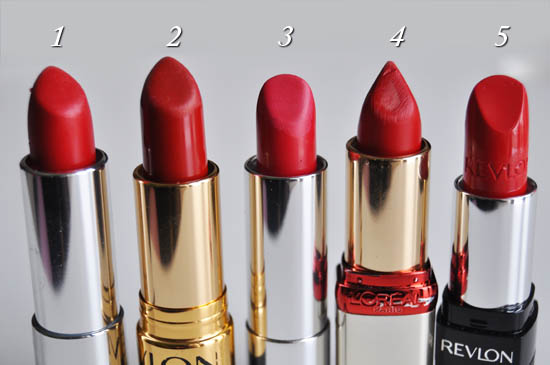 budget red lipsticks