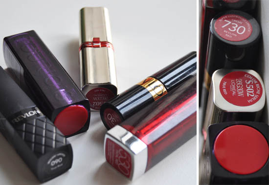 budget red lipsticks