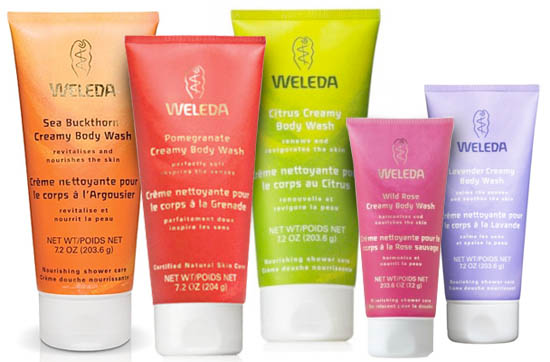 weleda creamy washes