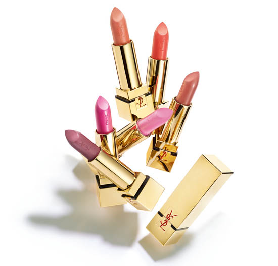 YSL rouge pur couture lipsticks