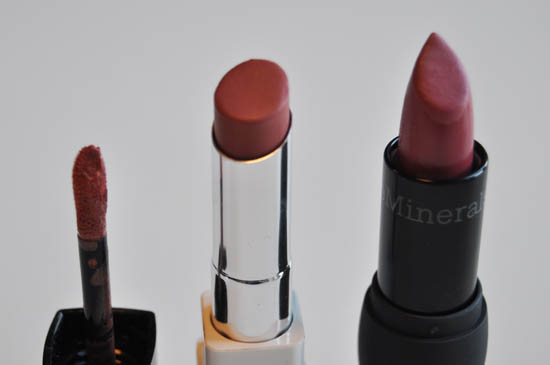 pink lipsticks