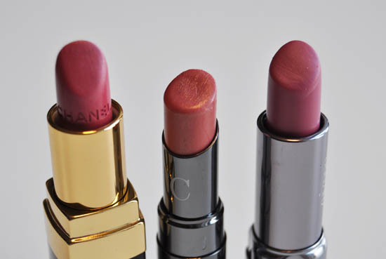 pink lipsticks