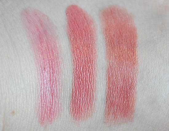 lipstick swatches