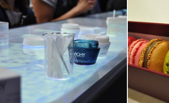 vichy and macarons