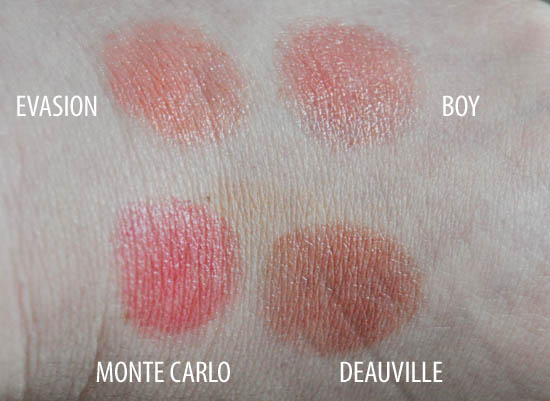 chanel swatches