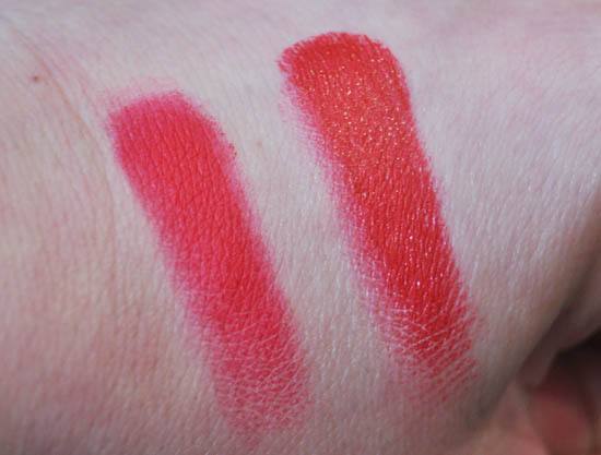 mac red lipsticks