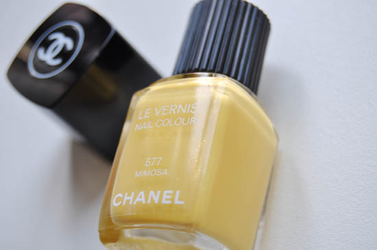 Chanel's Nail Polish: Mimosa