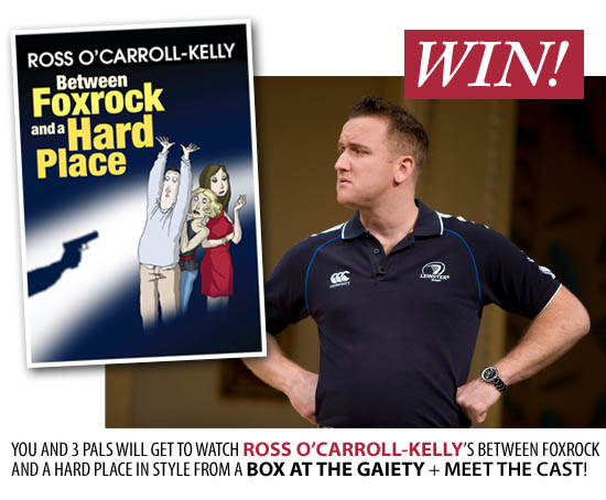 win tickets to see ross o'carroll kelly
