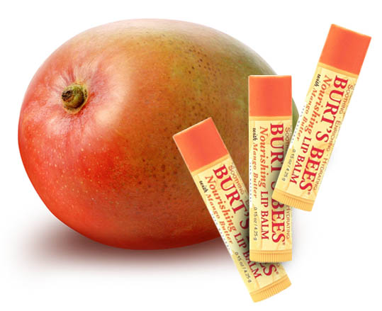 mango butter balm, burts bees