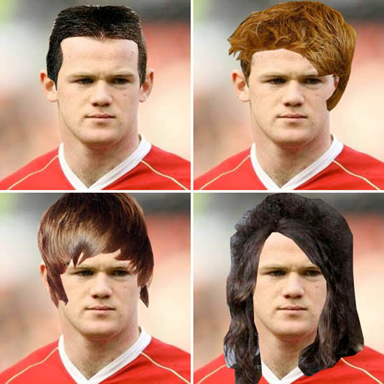 wayne rooney hair