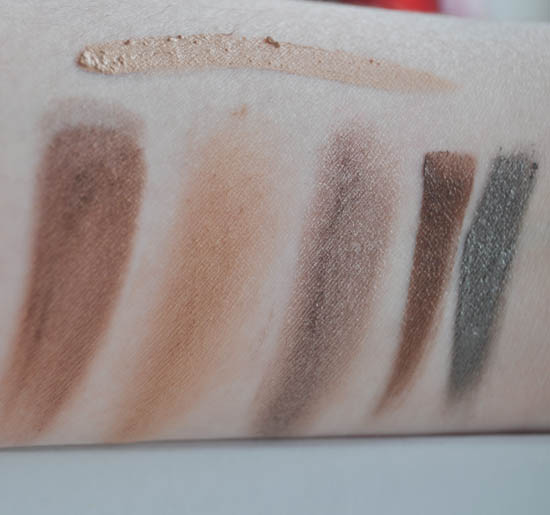 smashbox swatches