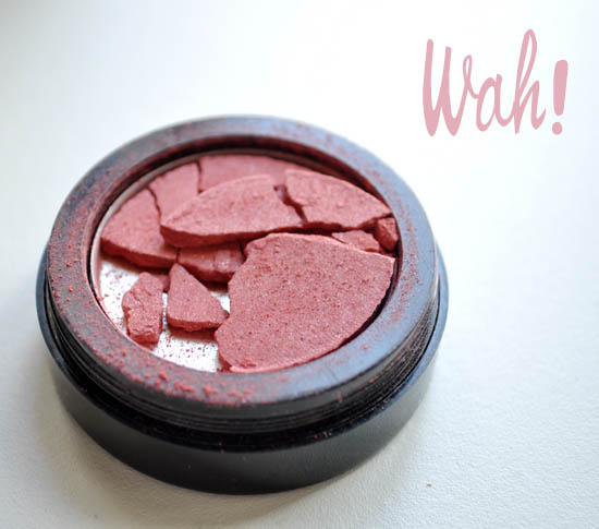 broken blusher