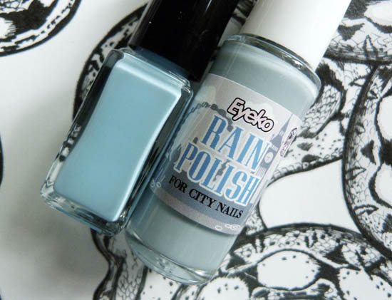 blue polishes