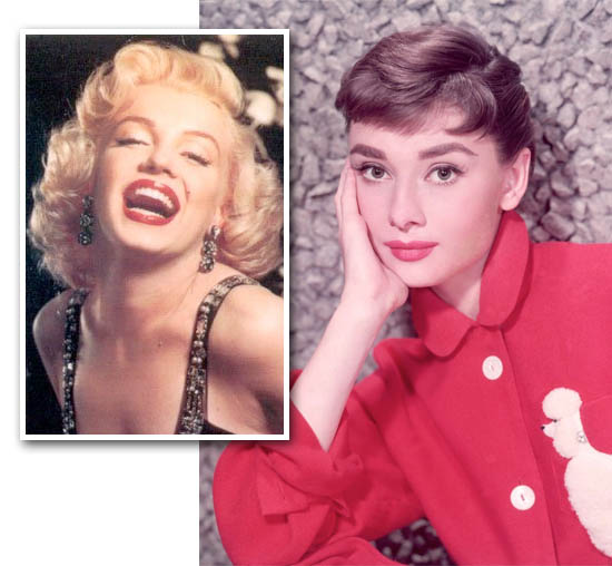 marilyn and audrey