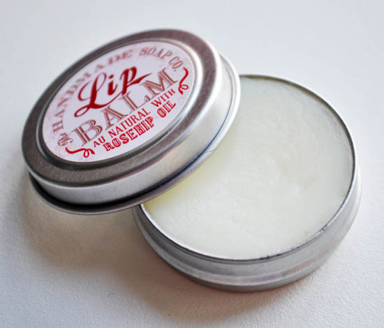 handmade soap company lip balm