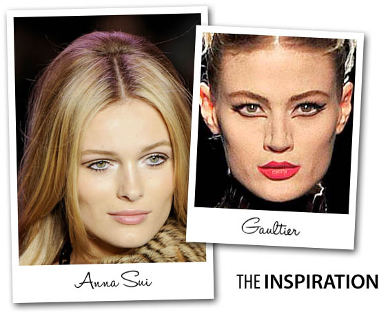 inspiration from anna sui and jean paul gaultier
