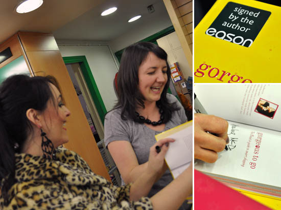 aisling signing books at eason galway