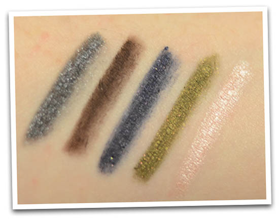 shu uemura swatches