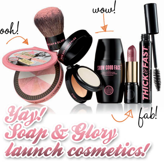 soap and glory cosmetics