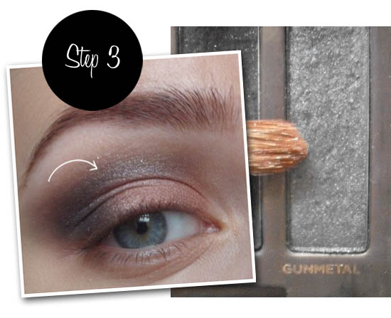 natural sexy eyes tutorial: step 3