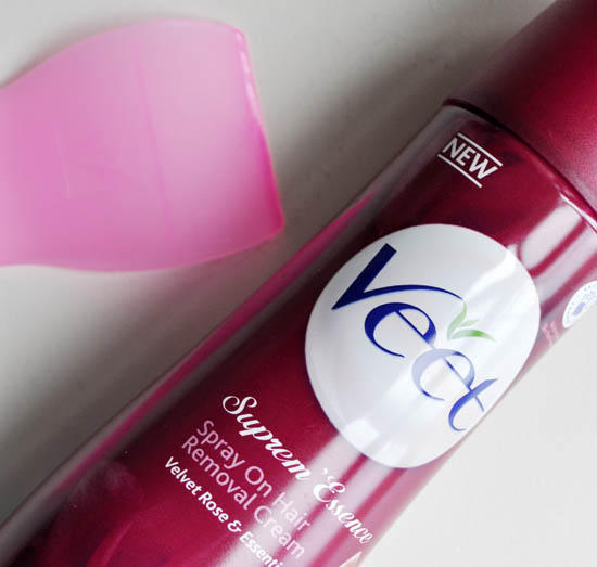 Veet Spray on Hair Removal Cream Review Beaut.ie