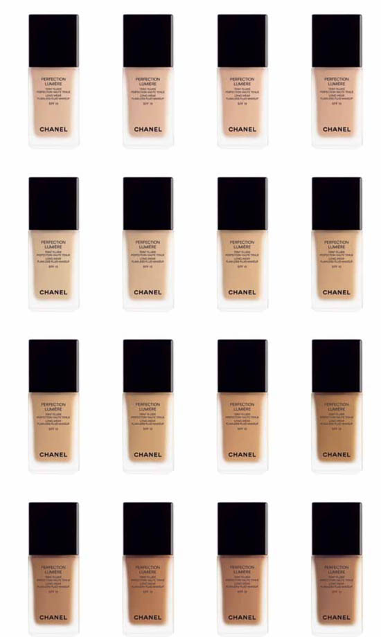 chanel 16 shades of pro lumiere for Ireland