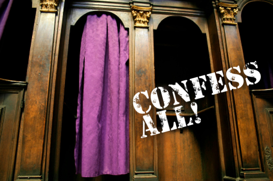 confession booth