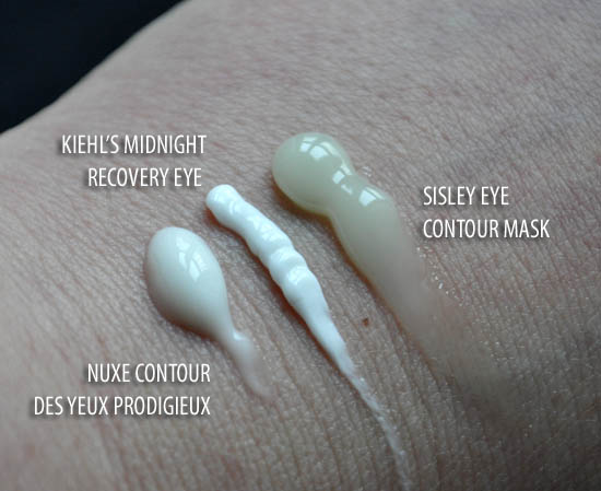 eye cream blobs